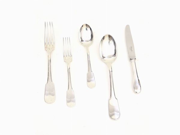A Christofle cutlery set
