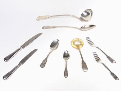 Servito di Posate in Argento