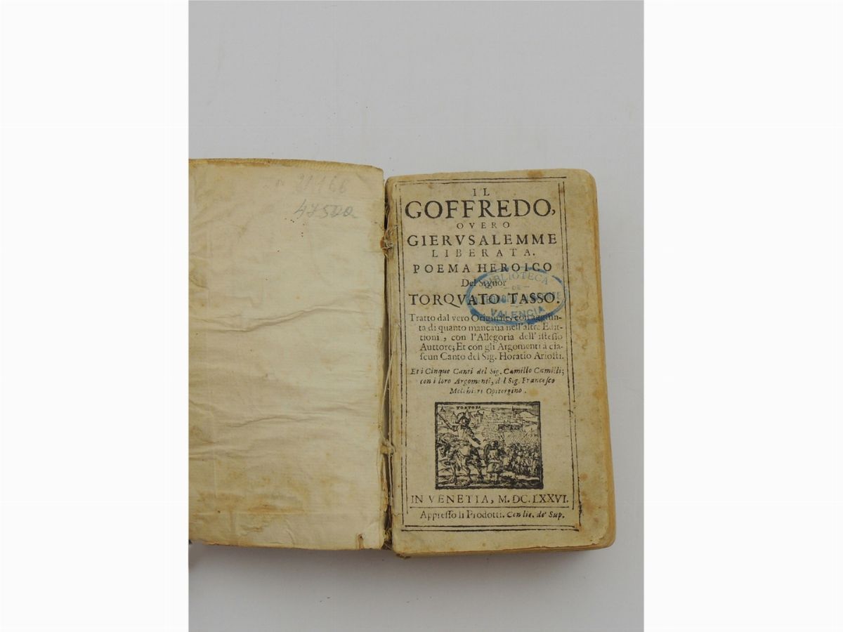 Torquato Tasso - Il Goffredo Overo Gierusalemme Liberata