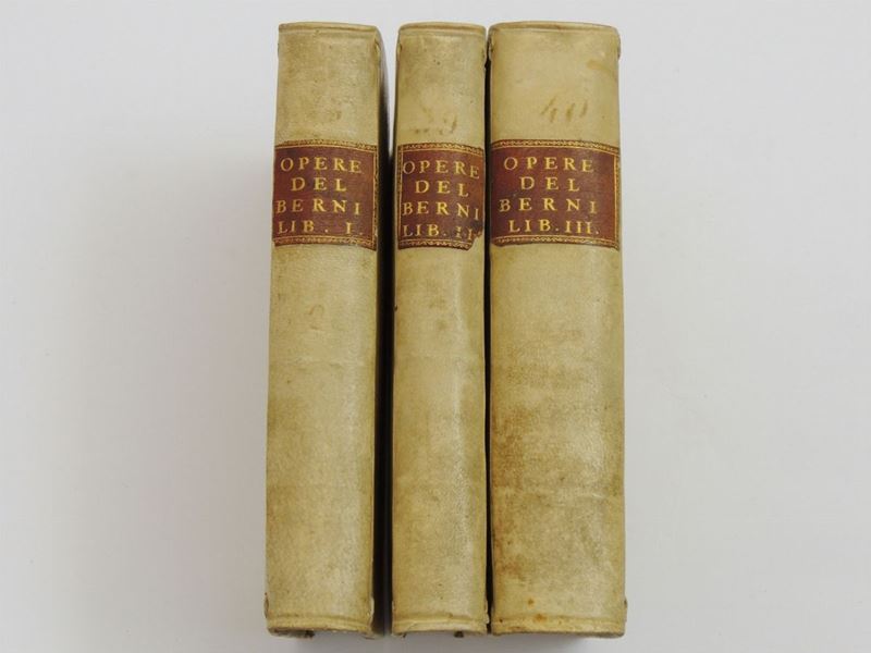 Francesco Berni - Libro Primo [-secondo -terzo] Dell'opere Burlesche