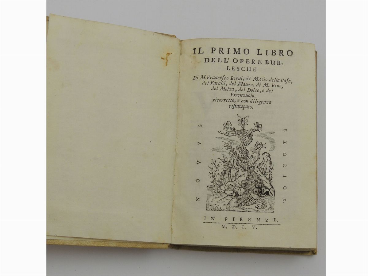 Francesco Berni - Libro Primo [-secondo -terzo] Dell'opere Burlesche