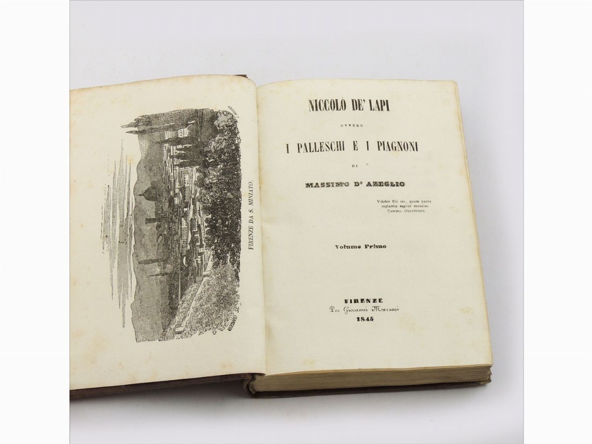 Massimo D'azeglio - Niccolò De' Lapi Ovvero i Palleschi e i Piagnoni