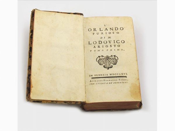 Orlando Furioso di Ludovico Ariosto, copertina