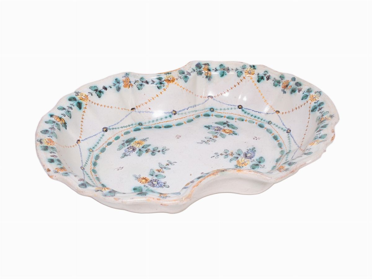 Bacinella in Maiolica, Emilia