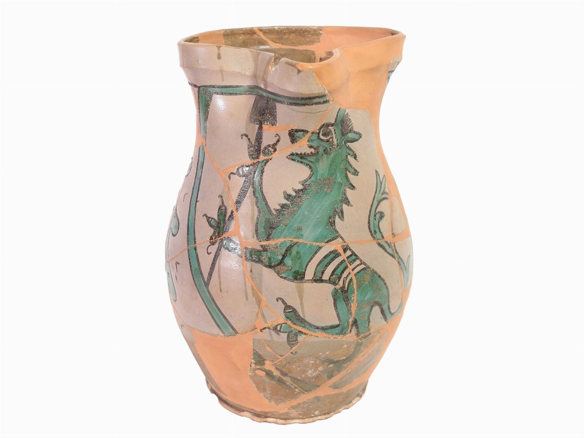 Grande Boccale in Maiolica