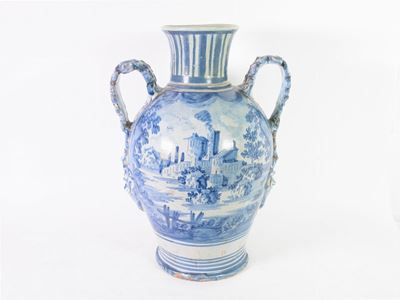 Grande Anfora in Maiolica