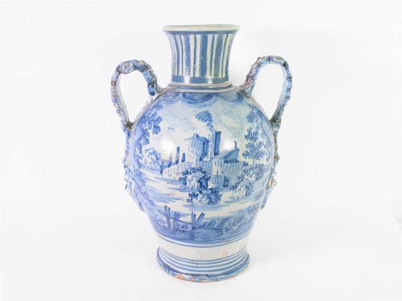 Grande Anfora in Maiolica