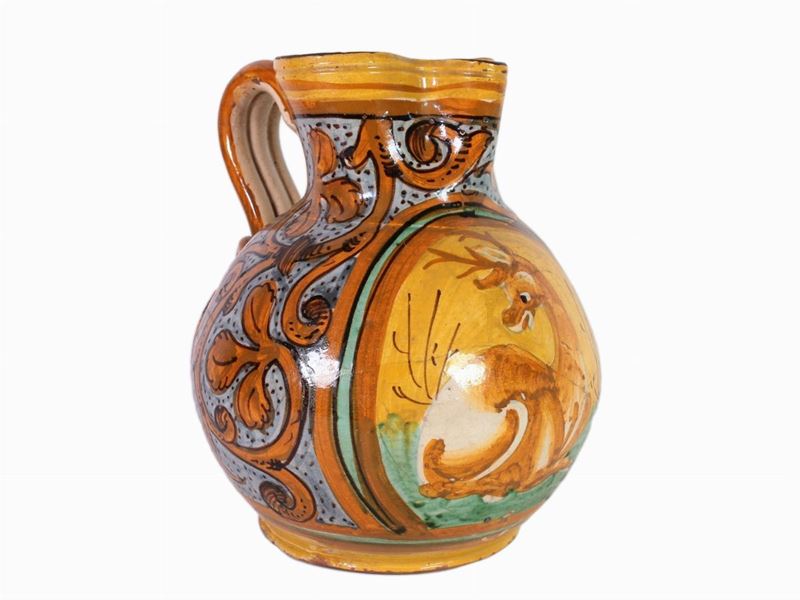 Brocca in Maiolica, Casteldurante