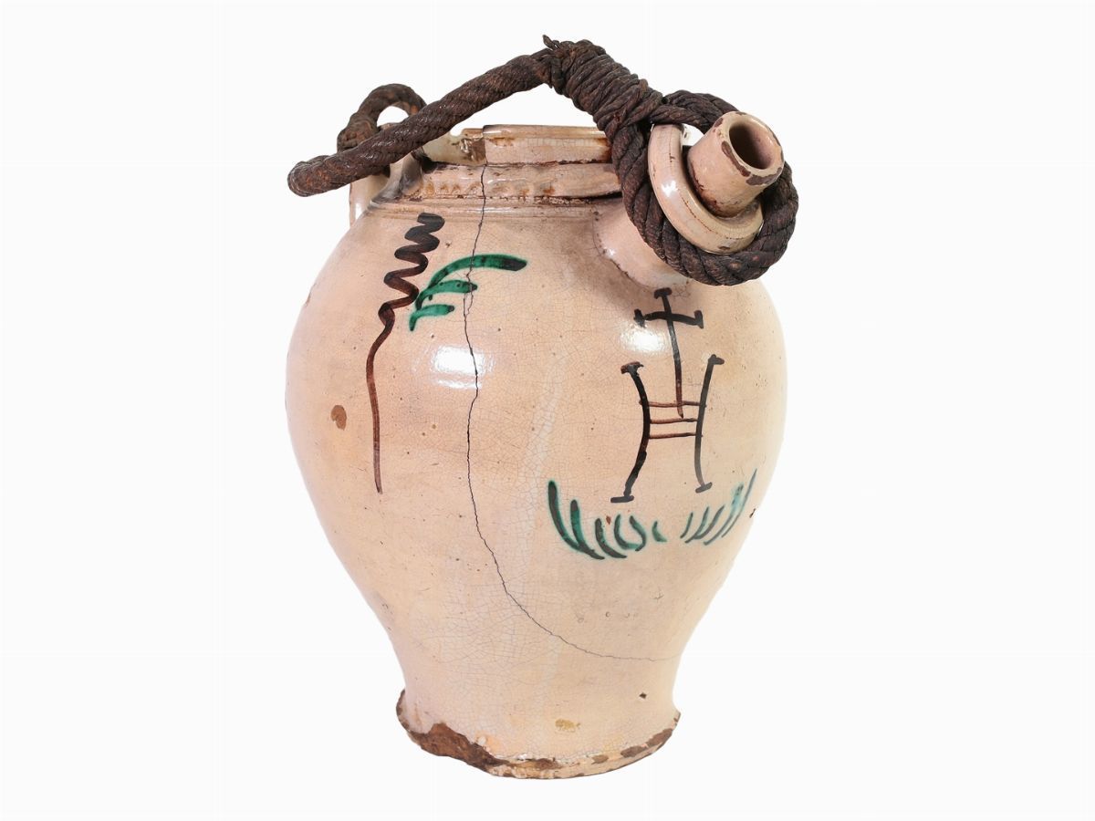 Grande Brocca in Maiolica