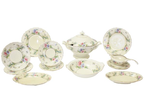 A Thomas Ivory-Rosenthal porcelain dish set  - Auction Furniture and Paintings from Palazzo al Bosco and from other private property - Maison Bibelot - Casa d'Aste Firenze - Milano