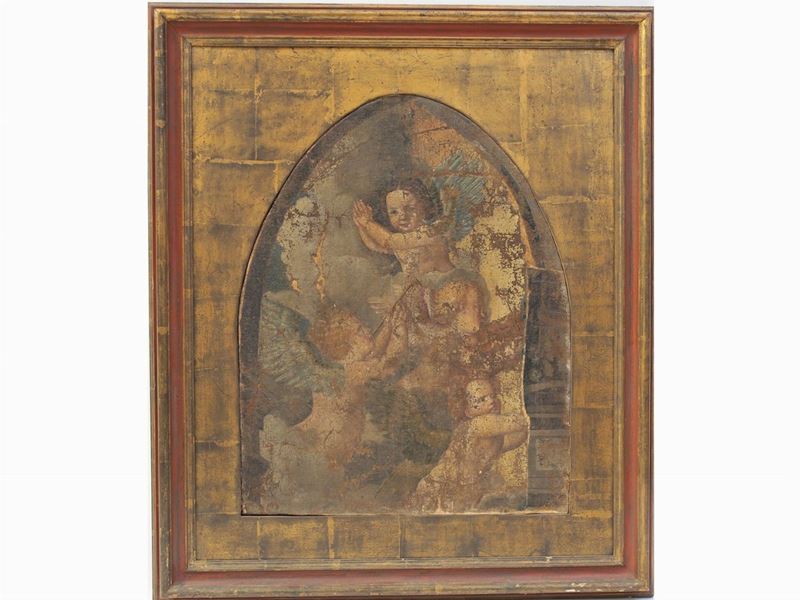 Scuola Marchigiana della Fine del XVI Secolo - Angeli Musicanti