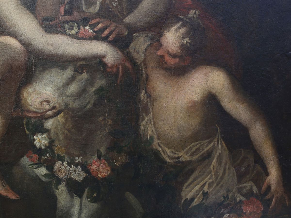 Scuola Veneziana del XVIII Secolo - Ratto D'europa