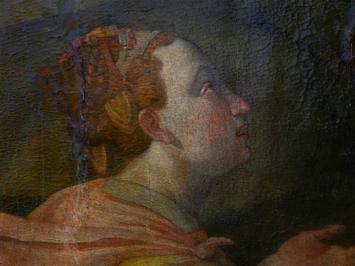 Alessandro Allori Attribuito - Cristo e la Samaritana al Pozzo