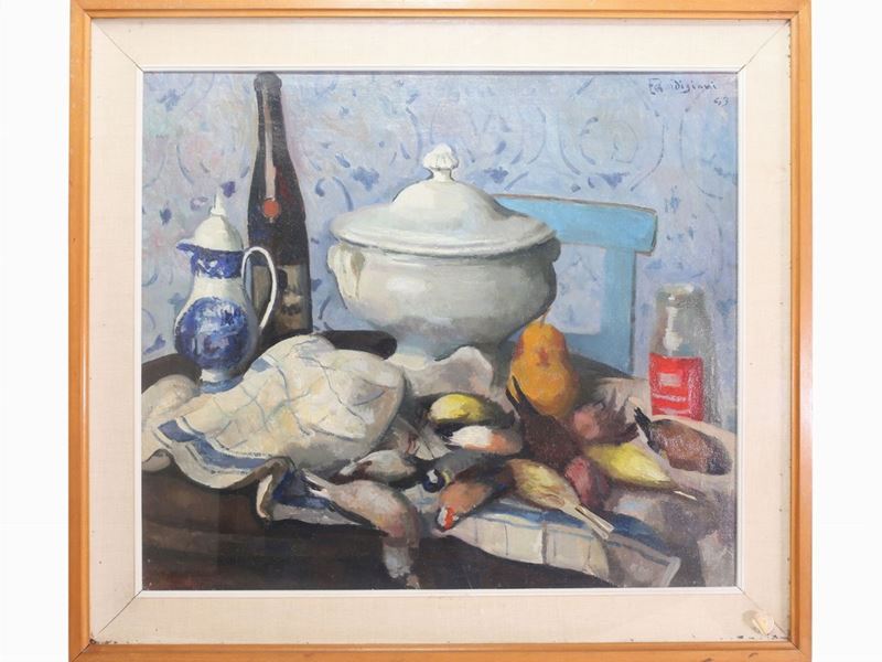 Edoardo Gordigiani - Natura Morta 1943