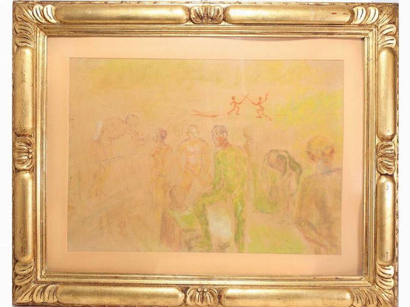 Guido Borgianni - Giocatori di Scherma 1940