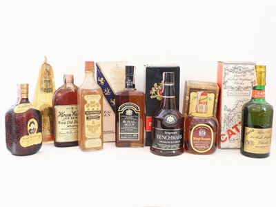 Otto Bottiglie di Whisky