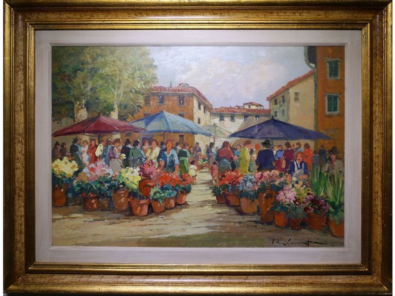 Renzo Martini - Mercato di Fiori