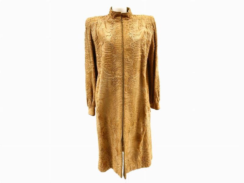 Cappotto in Persiano Miele, Carlo Tivioli
