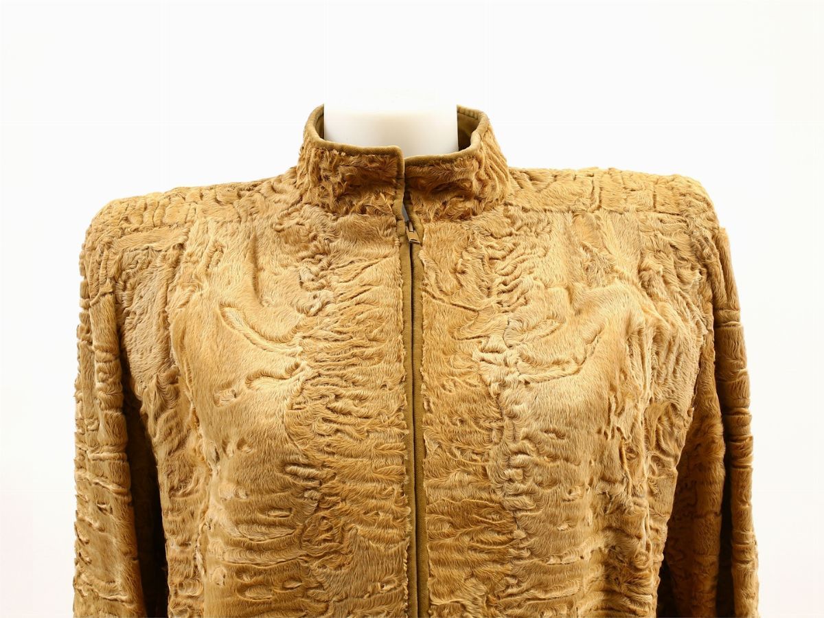 Cappotto in Persiano Miele, Carlo Tivioli