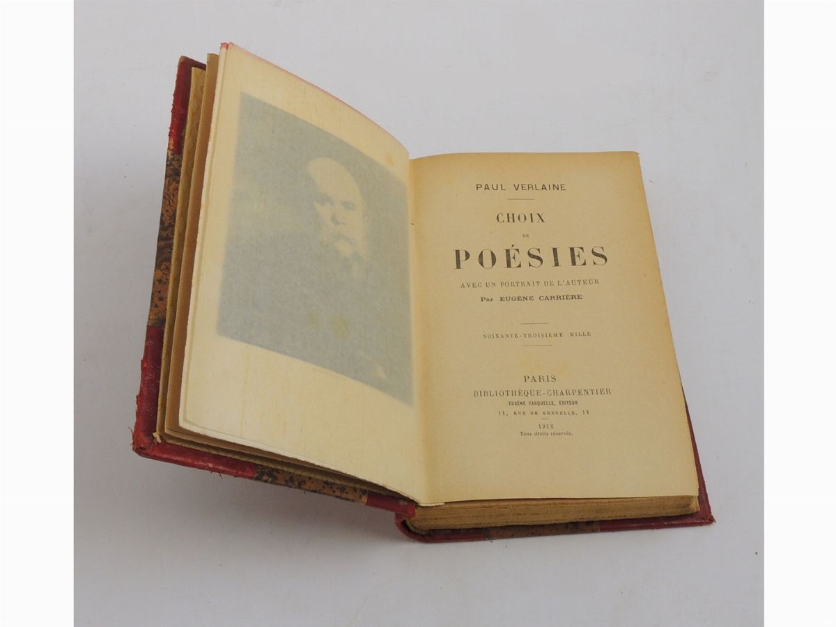 Lotto di Tre Libri Francesi di Poesia