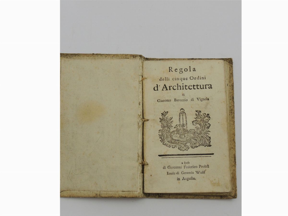 Giacomo Barozzio di Vignola il Vignola - Regola Delli Cinque Ordini D'architettura