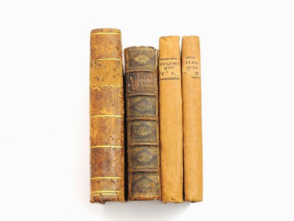 Lotto di quattro edizioni francesi del XVII-XVIII secolo