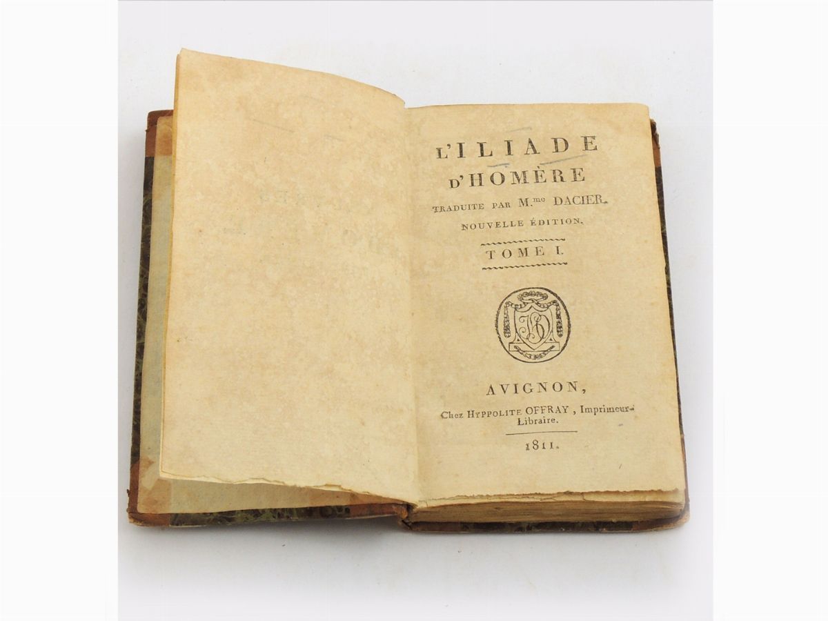 L'iliade [- L'odyssée] D'homère