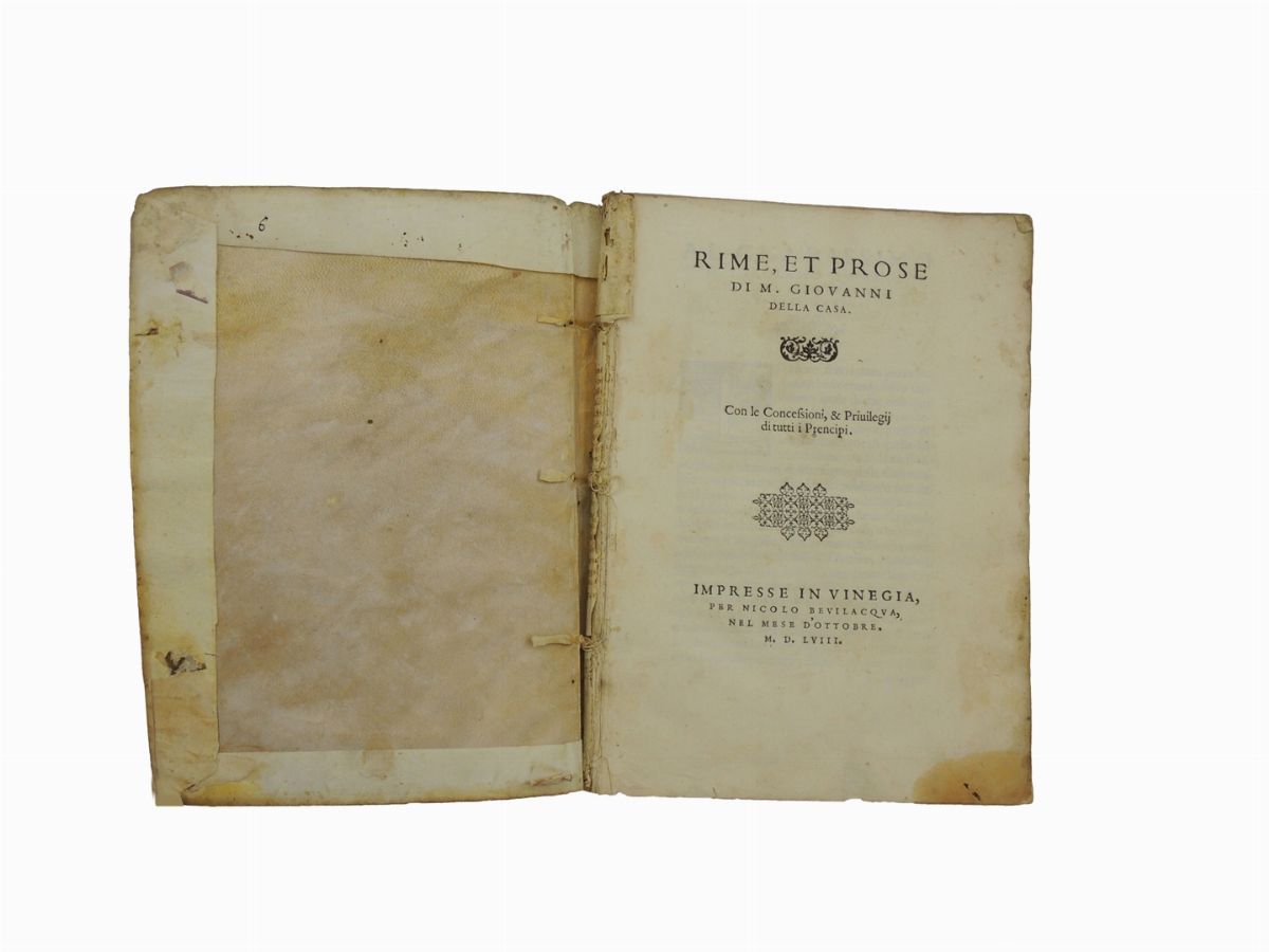 Rime, Et Prose di M. Giovanni della Casa