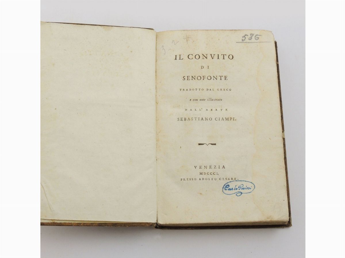 Lotto di Classici Latini e Greci: Edizioni del XIX Secolo