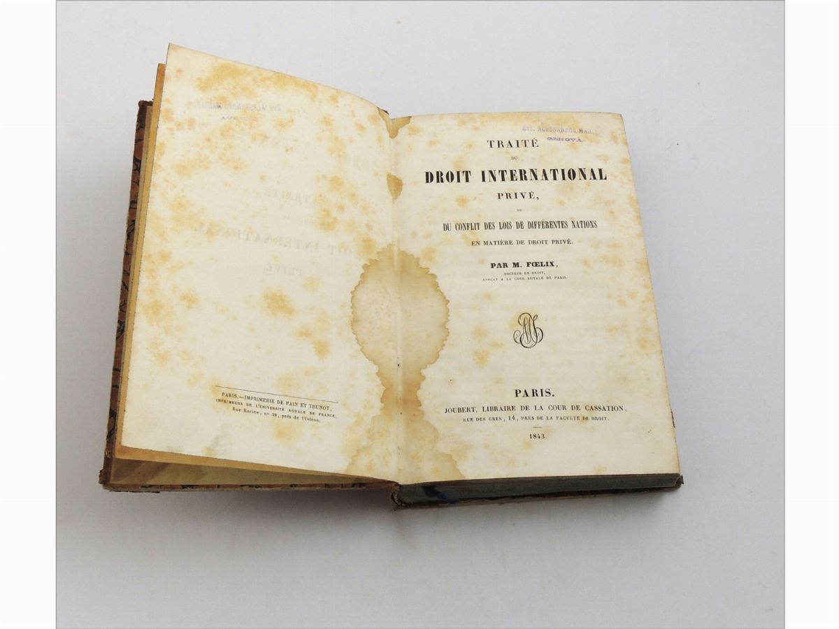 Jean-jacques Gaspard Foelix - Traité De Droit International Privé