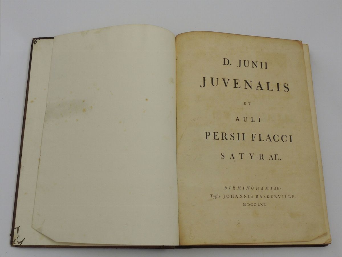 D. Junii Juvenalis Et Auli Persii Flacci - Satyrae