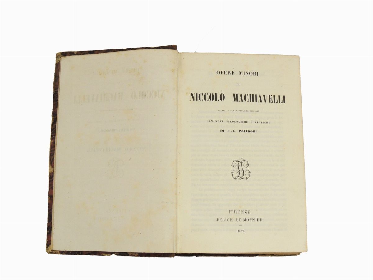Niccolò Machiavelli - Opere