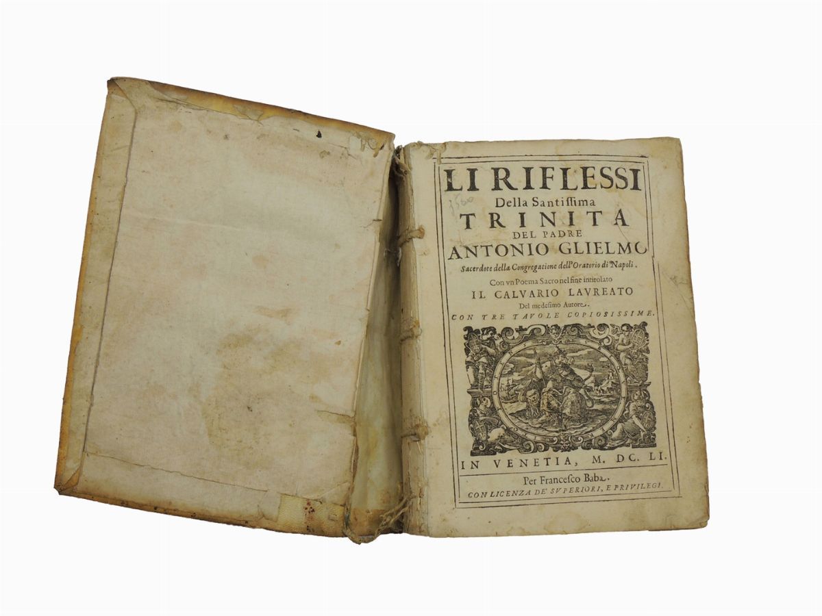 Lotto di Quattro Libri di Argomento Religioso del XVII Secolo