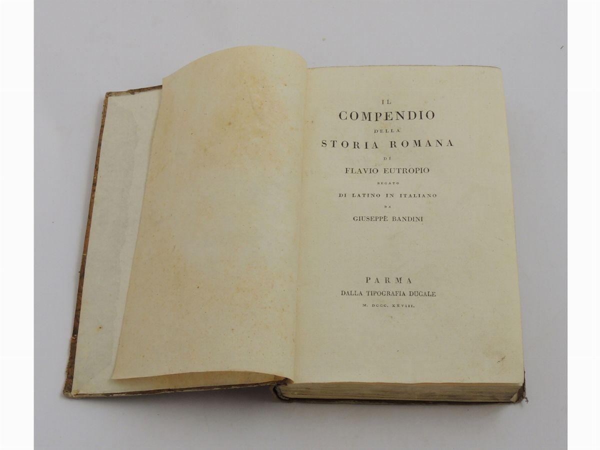 Eutropius - Il Compendio della Storia Romana di Flavio Eutropio