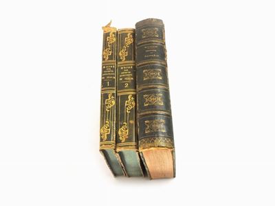 Lotto di Tre Libri D'epoca di Argomento Storico