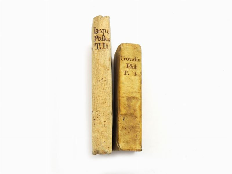 Lotto di Due Libri D'epoca di Argomento Filosofico