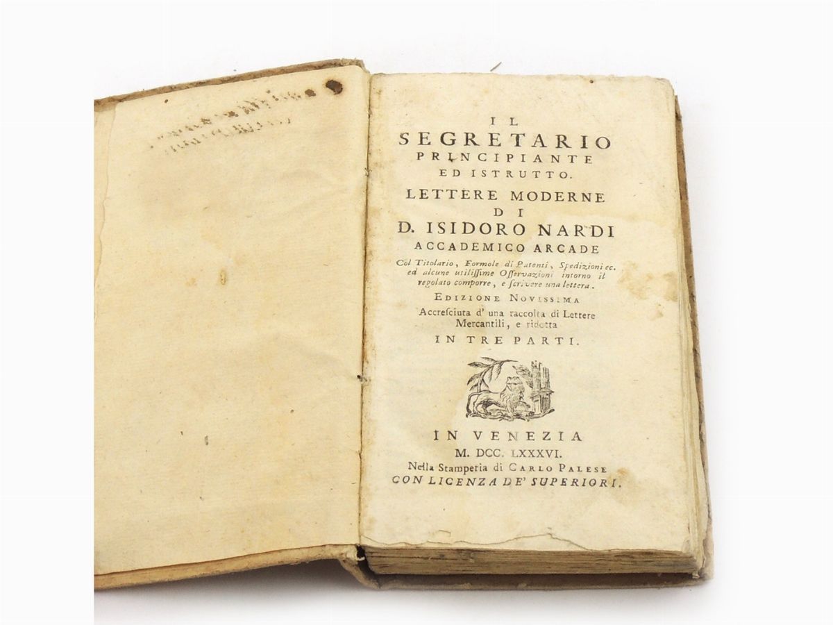 Isidoro Nardi - Il Segretario Principiante ed Istrutto