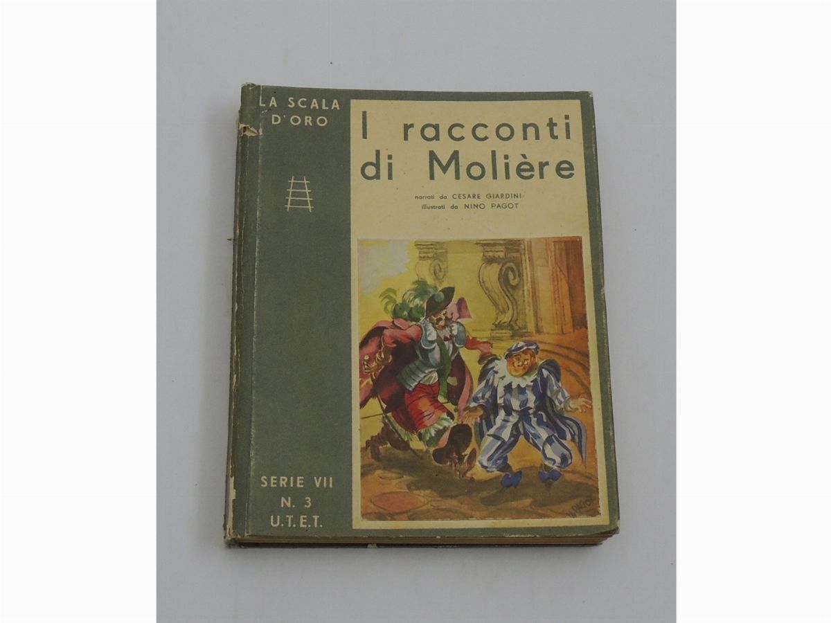 Lotto di Quattro Libri D'epoca per Ragazzi