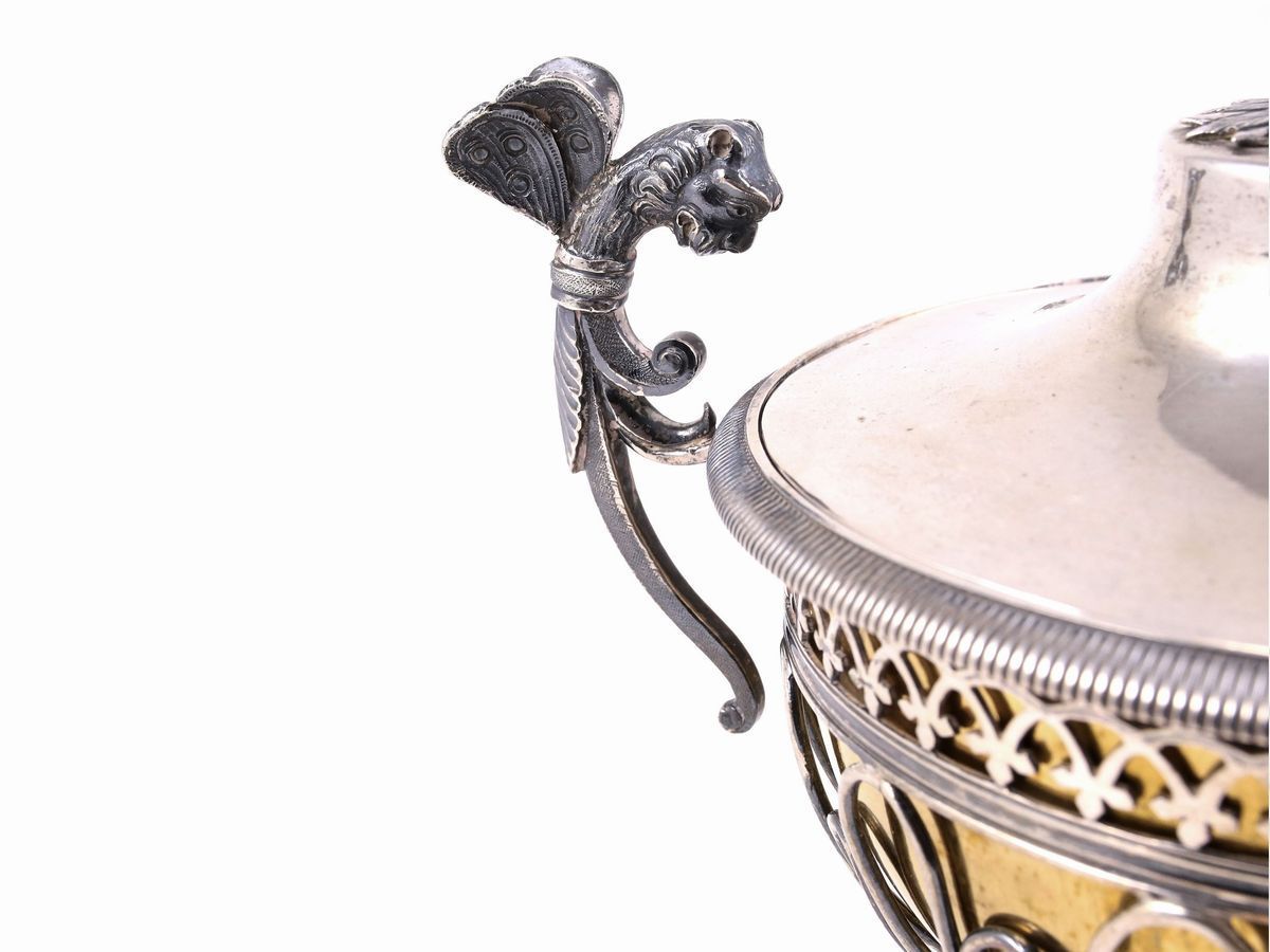 Importante Zuccheriera in Argento Angelo Codacci