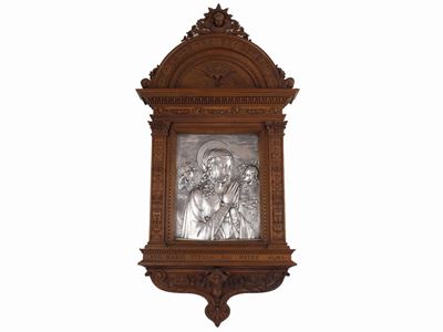 Madonna in Preghiera tra Cherubini