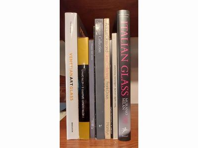Lotto di Libri su Collezioni di Vetri