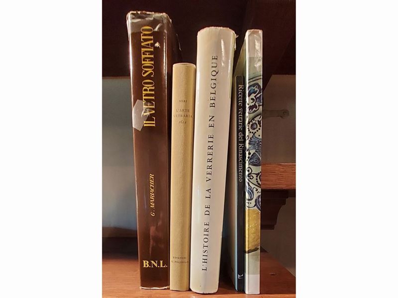 Bjorn Wiinblad per Rosenthal - Lotto di Libri sul Vetro Antico