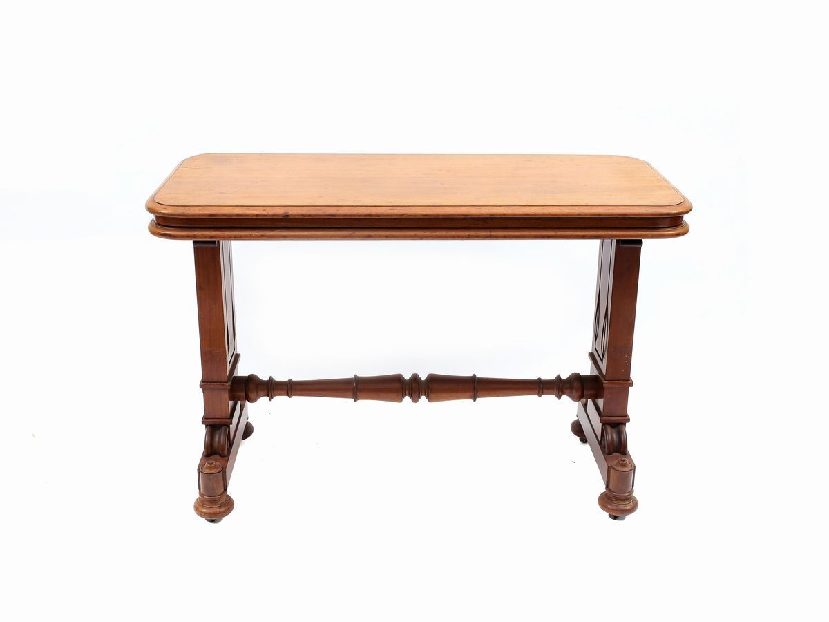 Etagere-tavolino di Servizio in Mogano Biondo