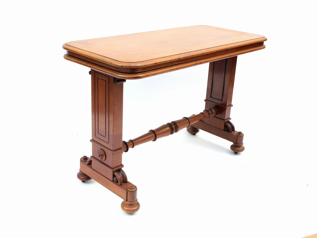 Etagere-tavolino di Servizio in Mogano Biondo