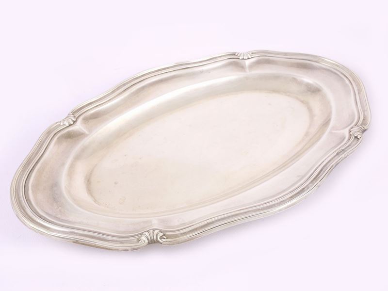 Vassoio da Portata in Argento Cesa