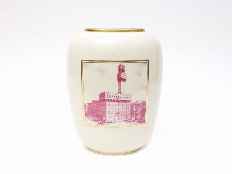 Vaso in Porcellana Verbano
