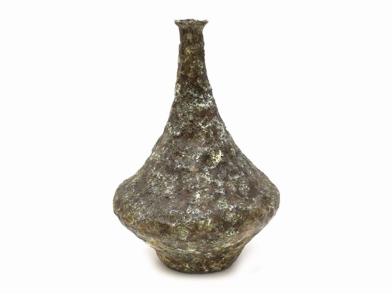Marcello Fantoni - Vaso "lava" in Terracotta, 1955