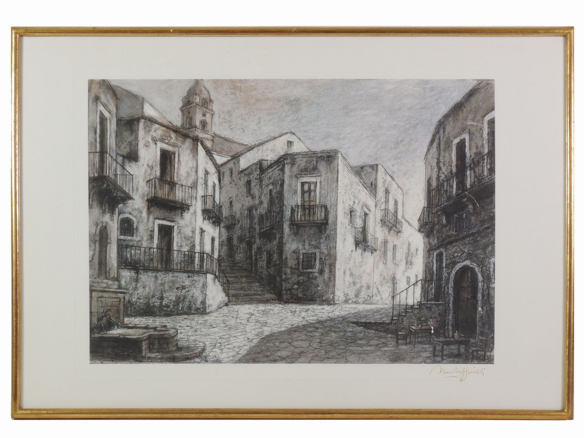 Franco Zeffirelli - Studi per Scenografie