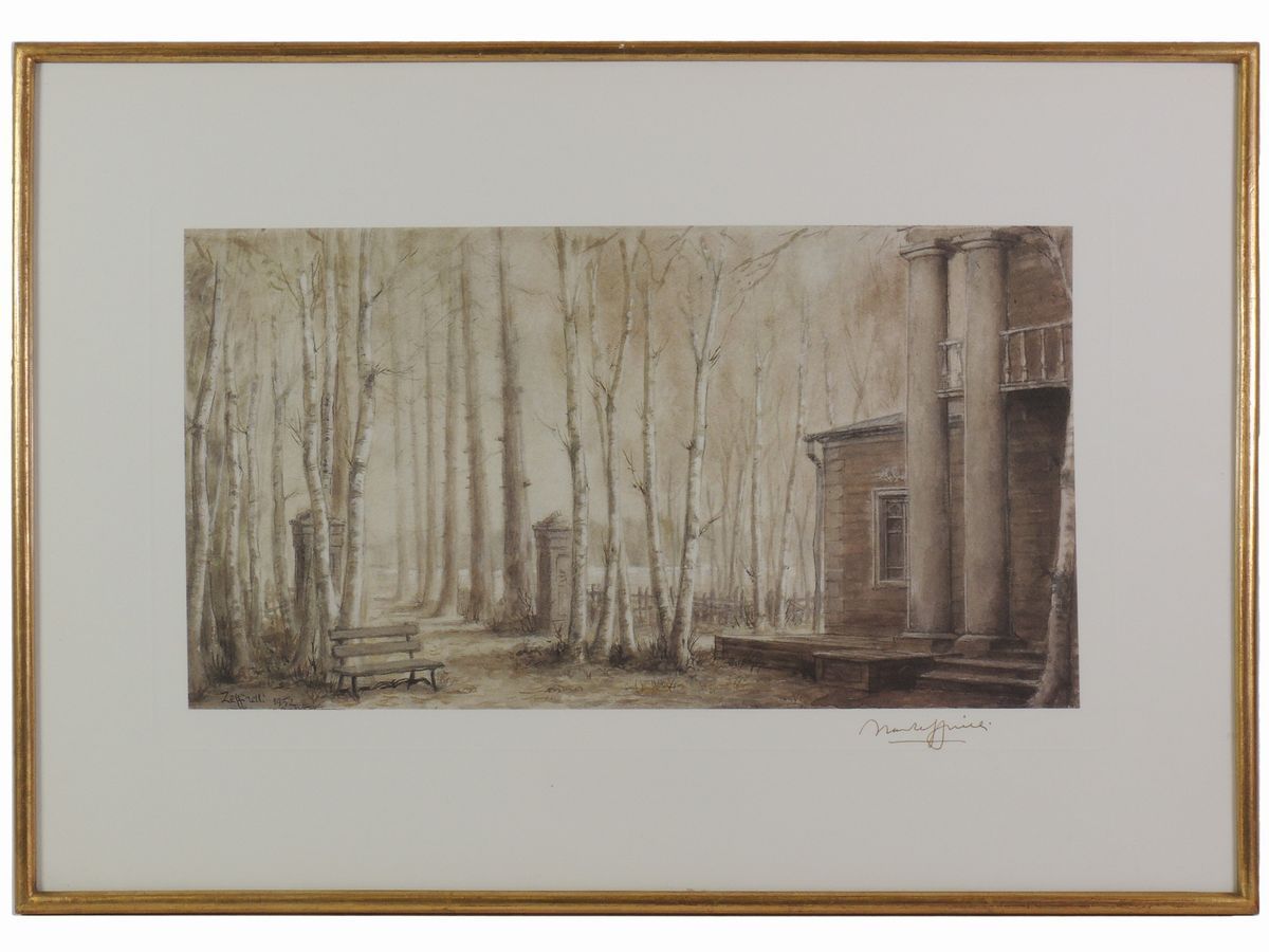 Franco Zeffirelli - Studi per Scenografie