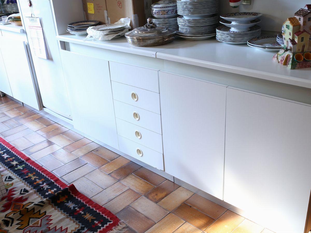Arredo da Cucina in Laminato Bianco